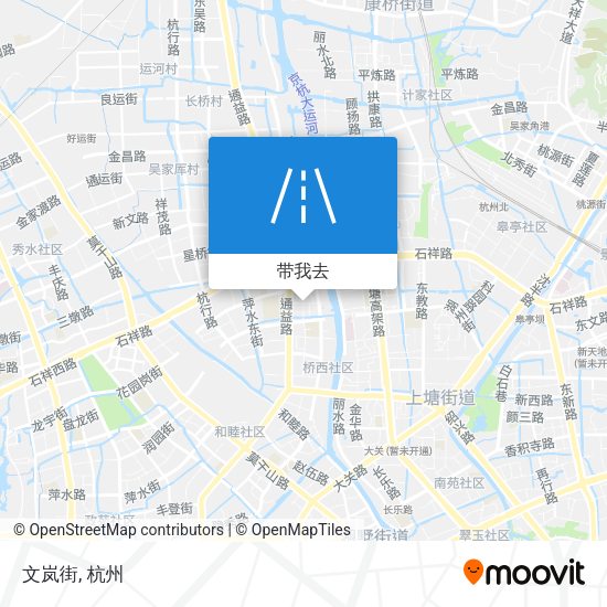 文岚街地图