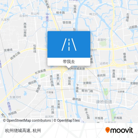 杭州绕城高速地图
