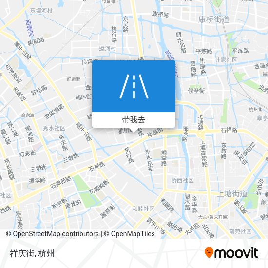 祥庆街地图