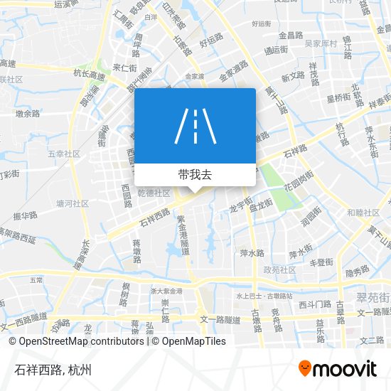 石祥西路地图