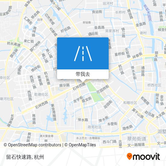 留石快速路地图