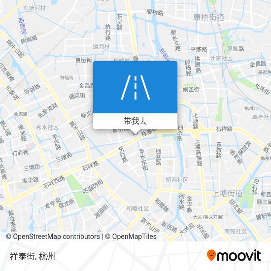 祥泰街地图