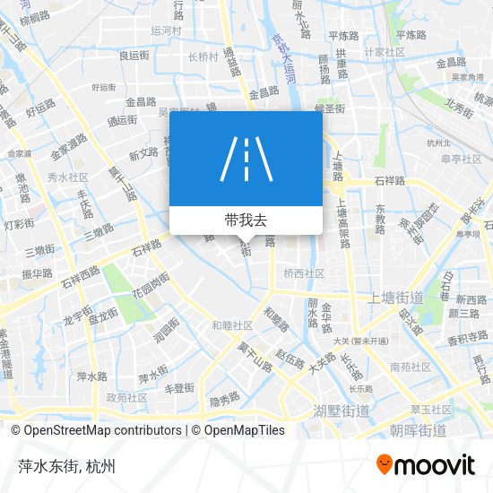 萍水东街地图