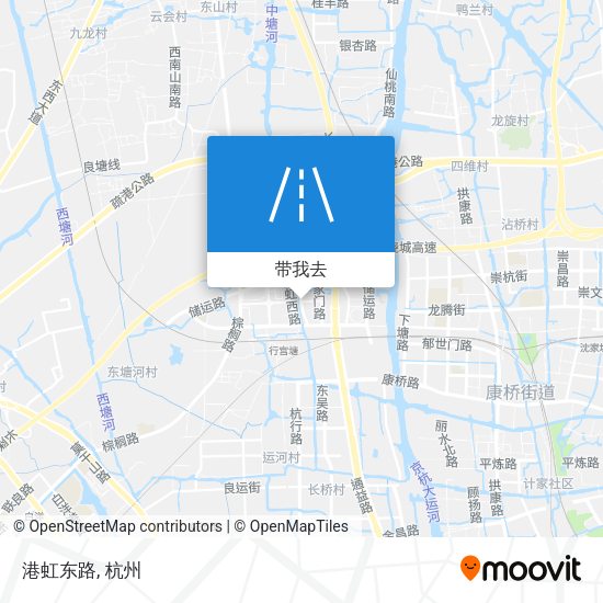 港虹东路地图