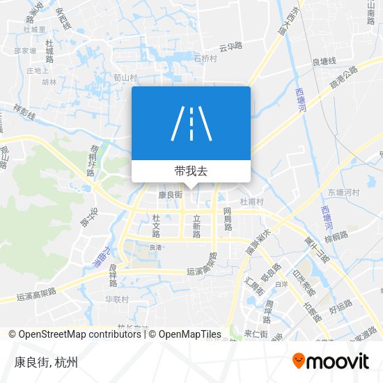 康良街地图
