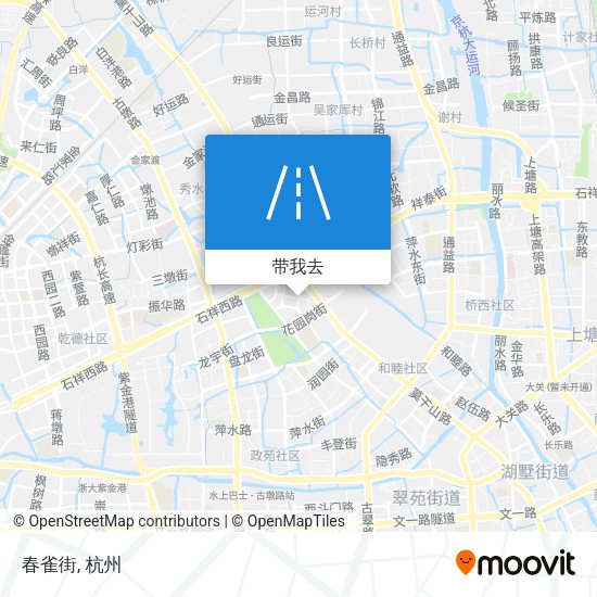 春雀街地图