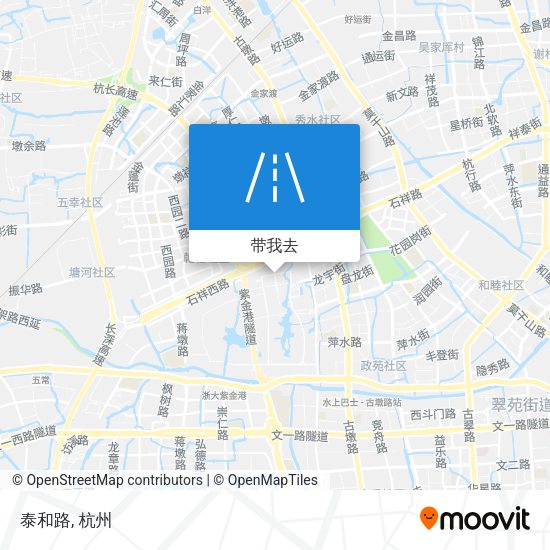 泰和路地图