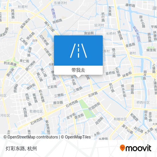 灯彩东路地图
