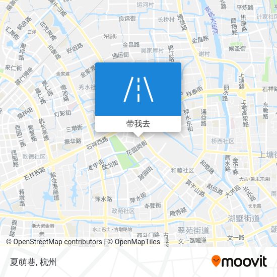 夏萌巷地图