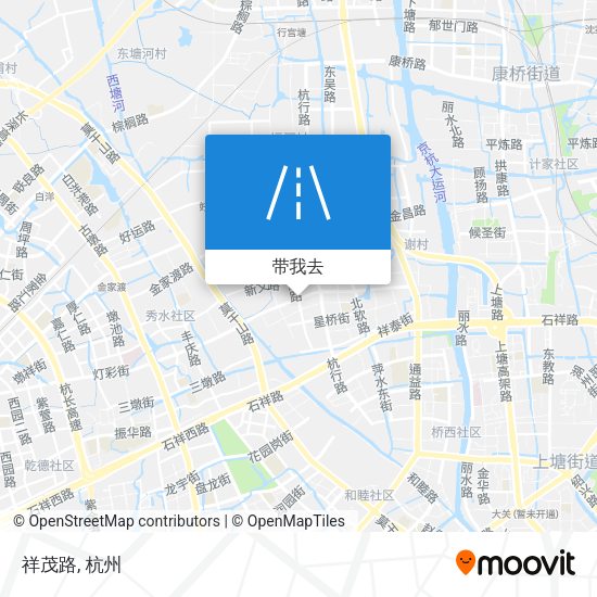 祥茂路地图