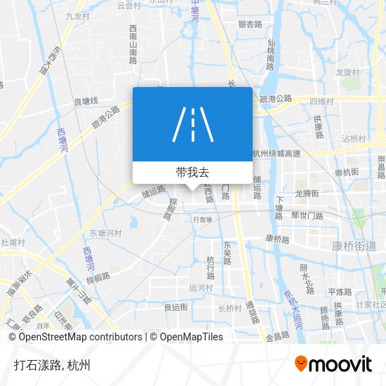 打石漾路地图