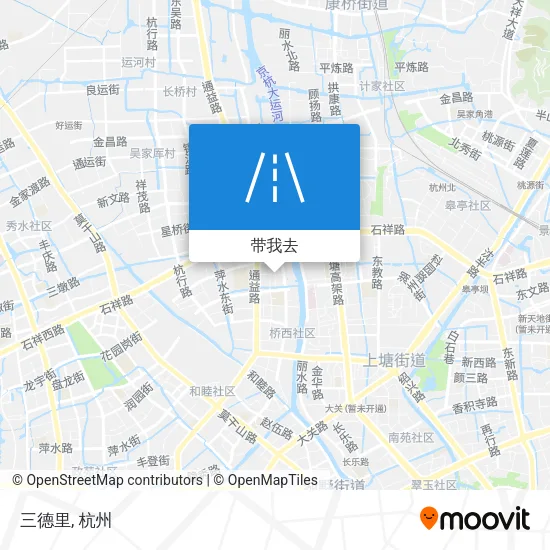 三德里地图