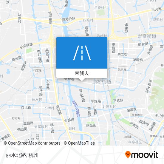 丽水北路地图