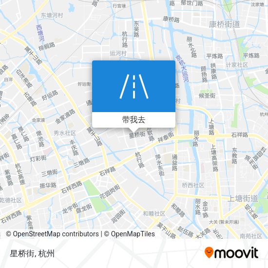 星桥街地图