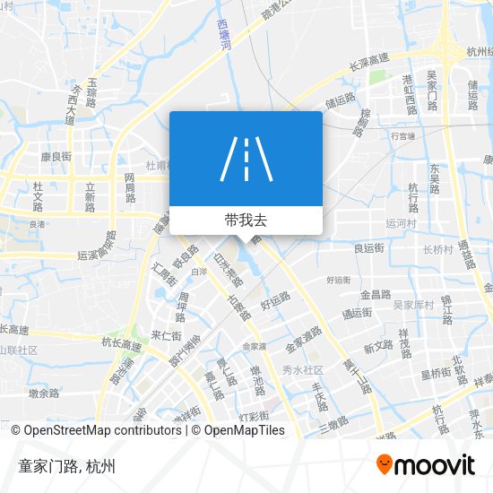 童家门路地图