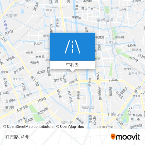 祥景路地图