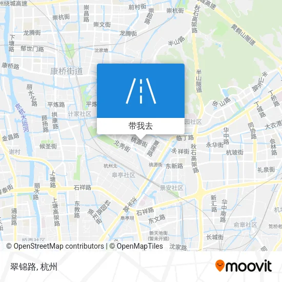 翠锦路地图