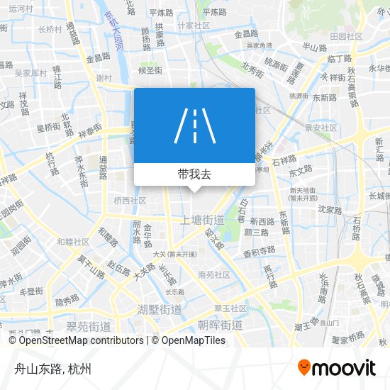 舟山东路地图