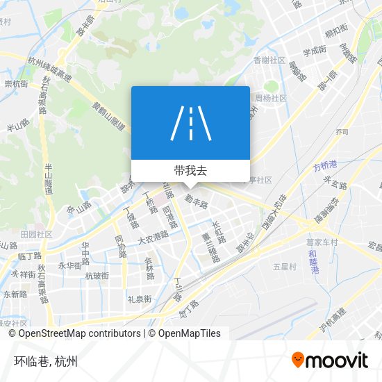 环临巷地图