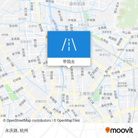 永庆路地图