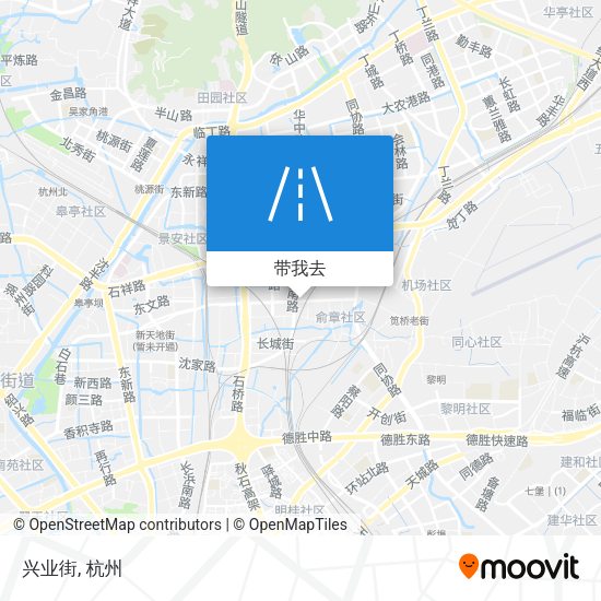 兴业街地图