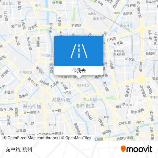 苑中路地图