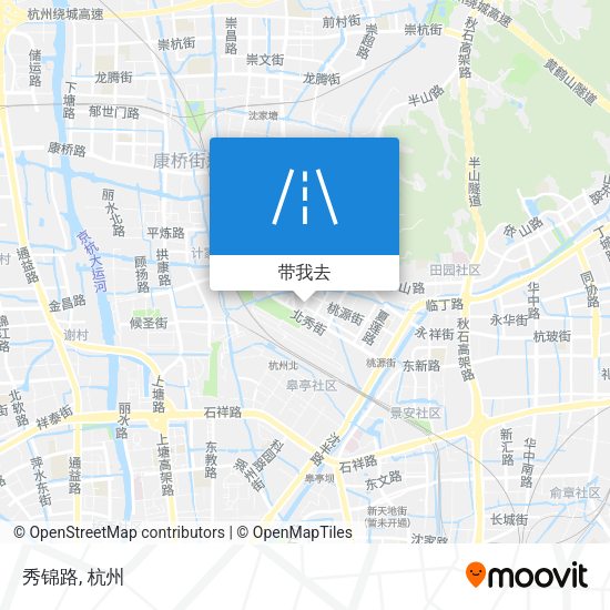 秀锦路地图