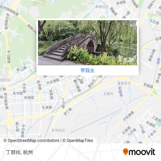 丁群街地图