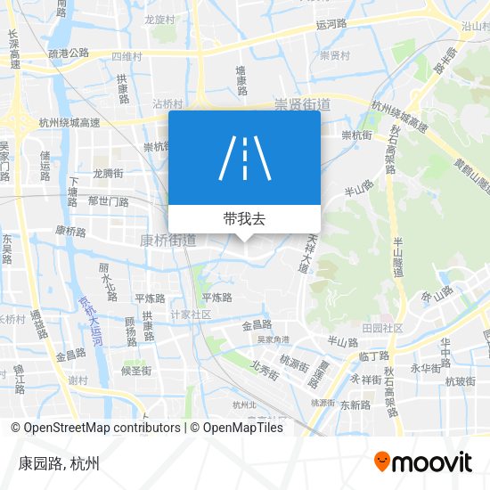 康园路地图