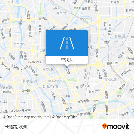 长德路地图