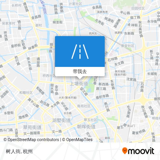 树人街地图