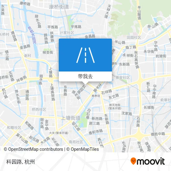 科园路地图