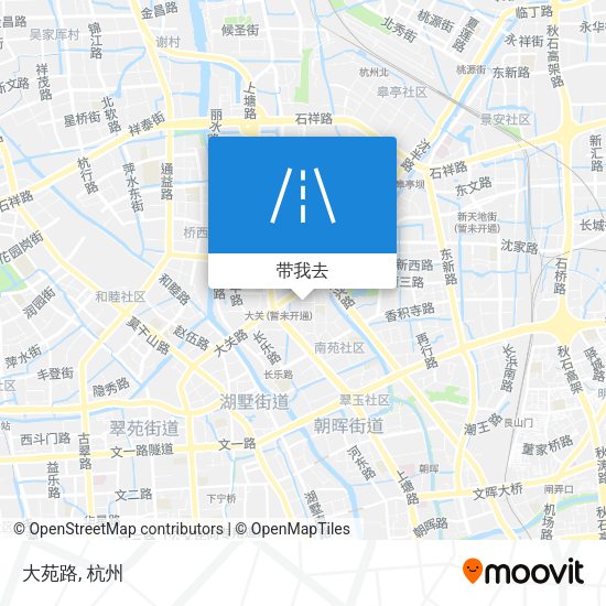 大苑路地图