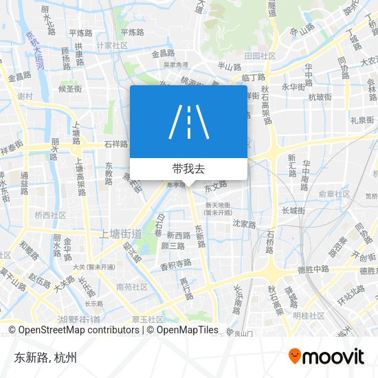 东新路地图