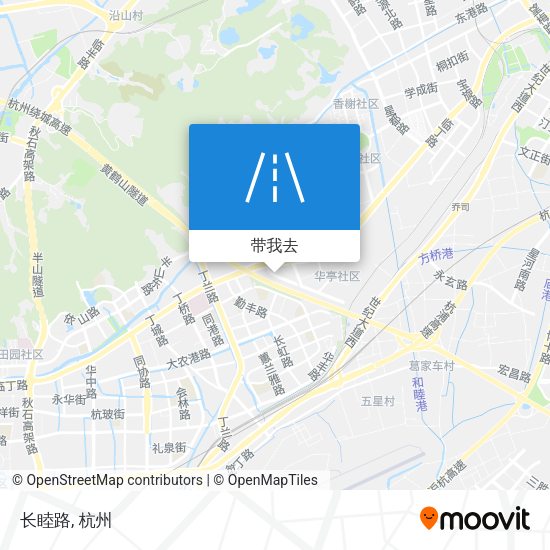 长睦路地图