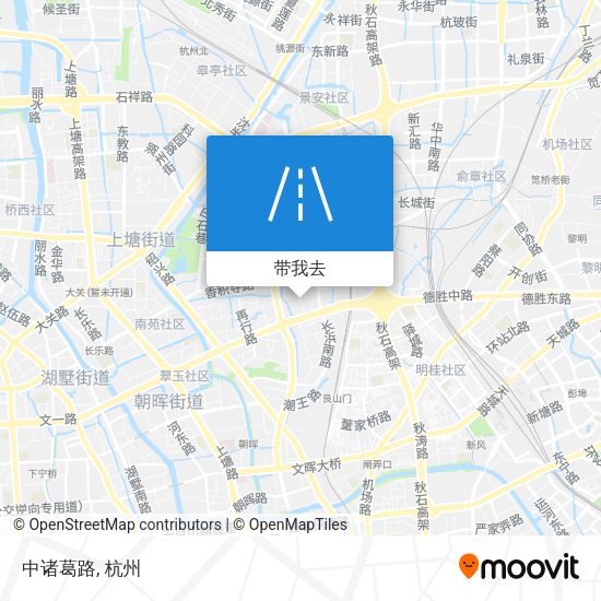 中诸葛路地图
