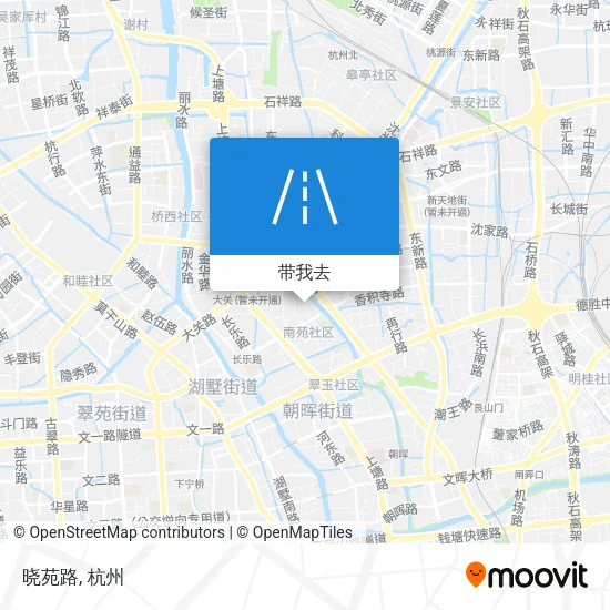 晓苑路地图