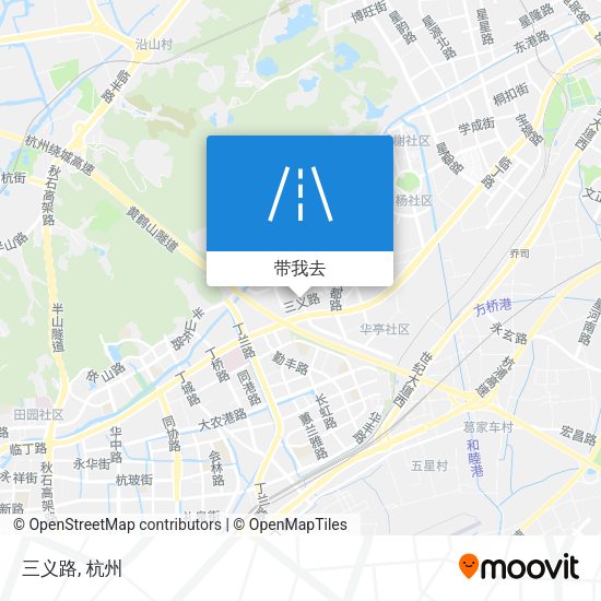 三义路地图