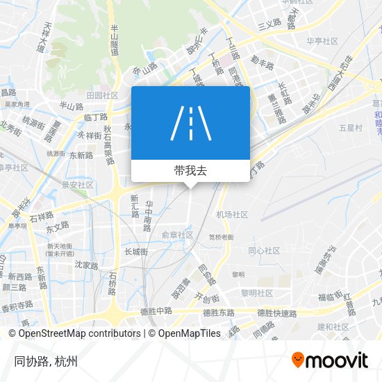 同协路地图