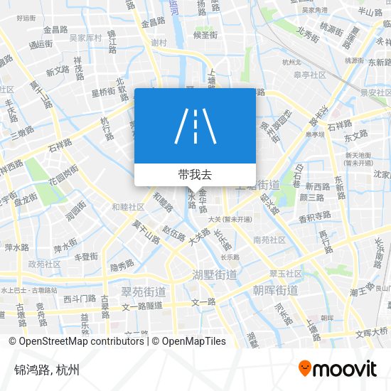 锦鸿路地图