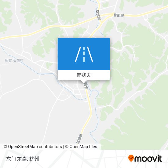 东门东路地图