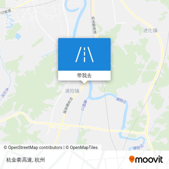杭金衢高速地图