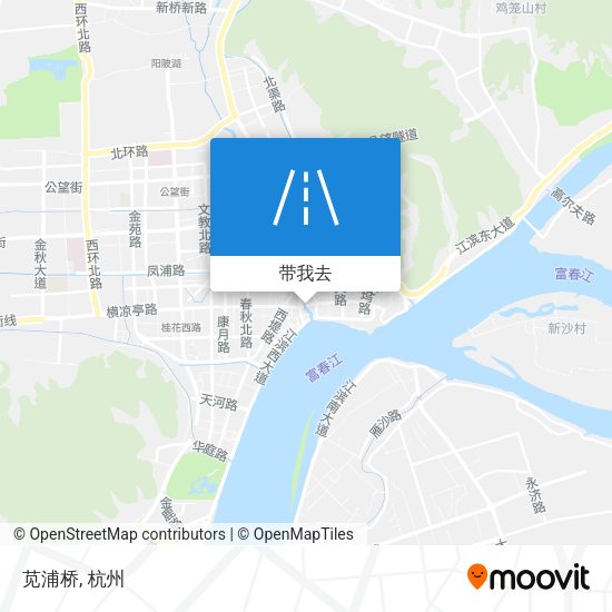 苋浦桥地图