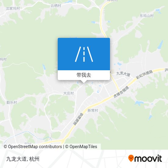 九龙大道地图