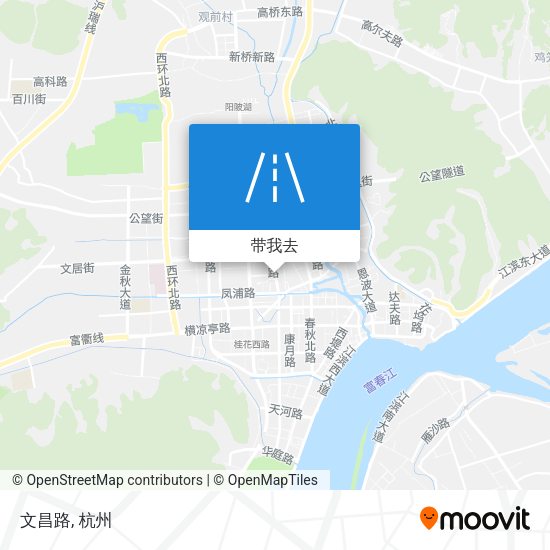 文昌路地图