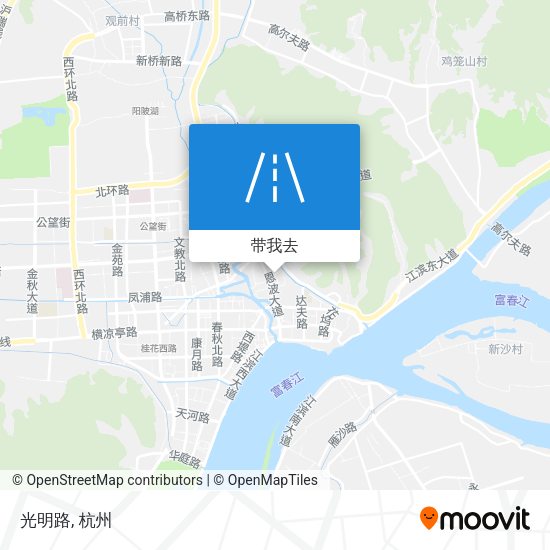 光明路地图