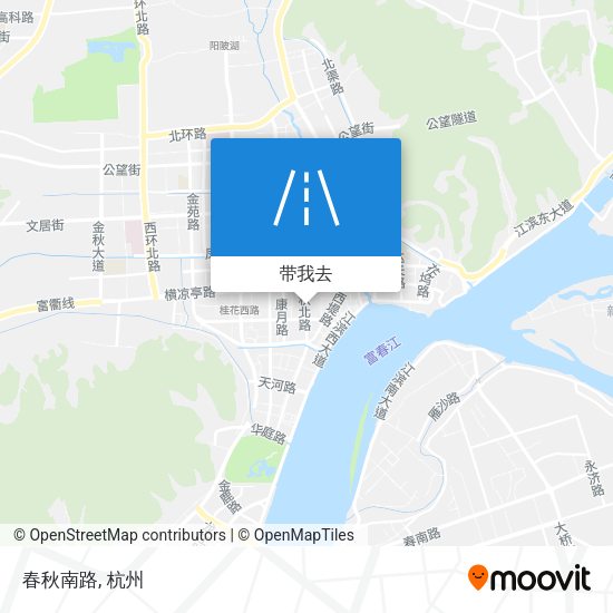春秋南路地图