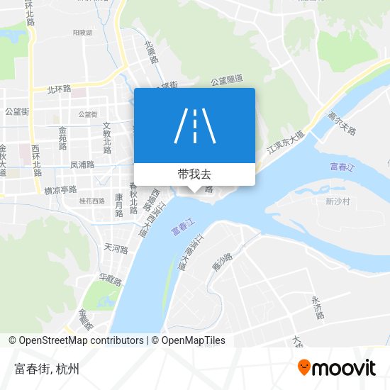 富春街地图
