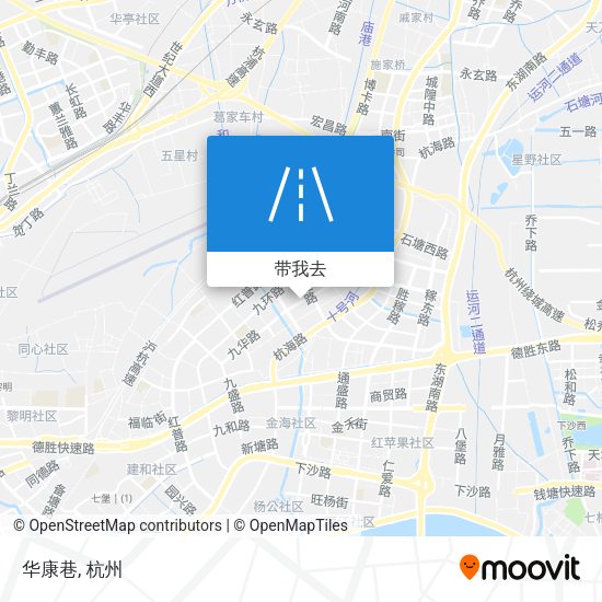 华康巷地图