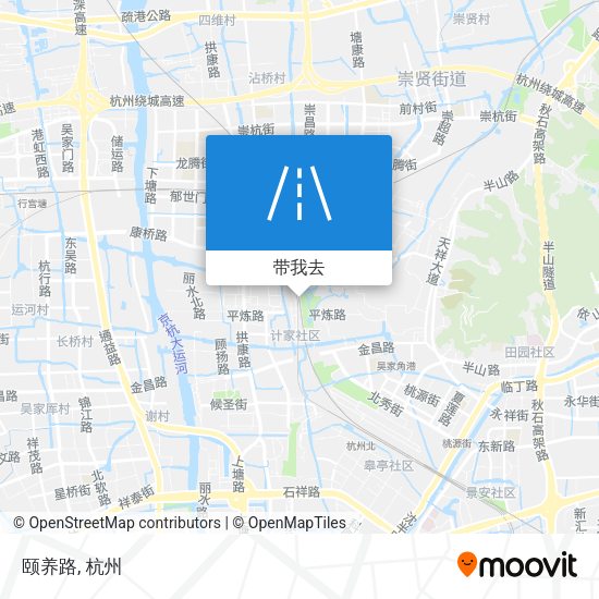 颐养路地图